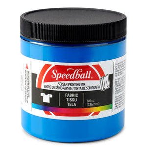 Speedball Fabric Screen Printing Ink 236ml (8oz) - Blue