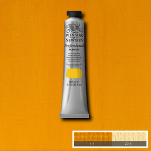 Winsor & Newton Professional Acrylic 200ml — Azo Yell Deep