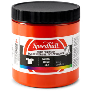 Speedball Fabric Screen Printing Ink 236ml (8oz) - Orange