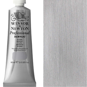 Winsor & Newton Professional Acrylic 60ml - Silver