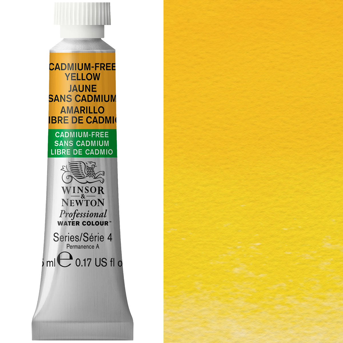 Winsor & Newton Professional Watercolour 5ml — Cadmium-Free Yellow