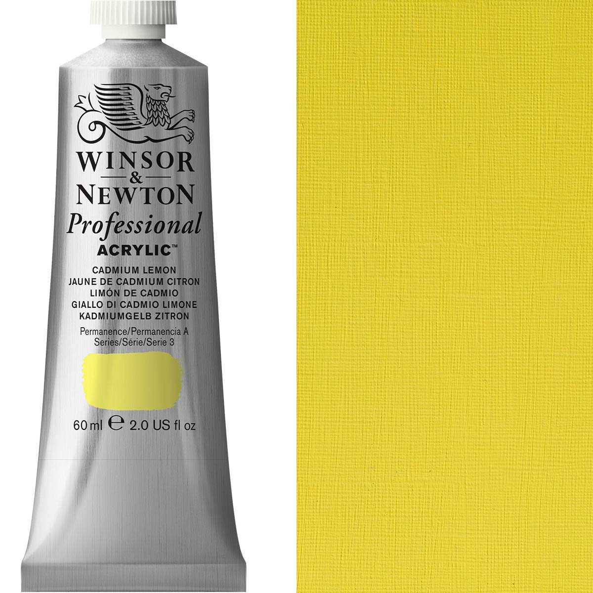Winsor & Newton Professional Acrylic 60ml - Cadmium Lemon