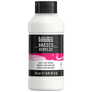 Liquitex Basics Gloss Fluid Medium 250ml