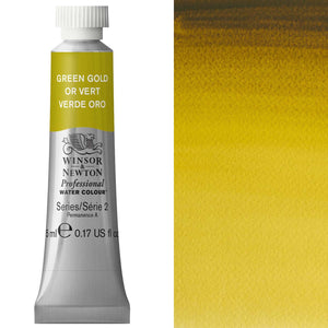 Winsor & Newton Professional Watercolour 5ml — Green Gold