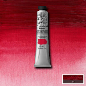 Winsor & Newton Professional Acrylic 200ml — Perm Aliz Crimson