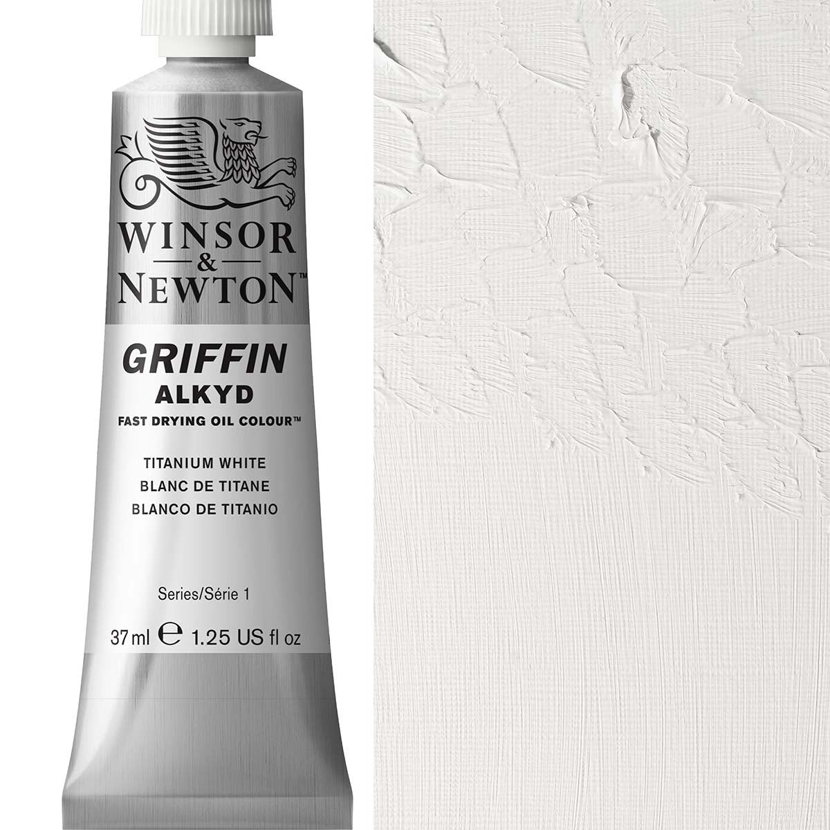 Winsor & Newton Griffin Alkyd Oil - Titanium White