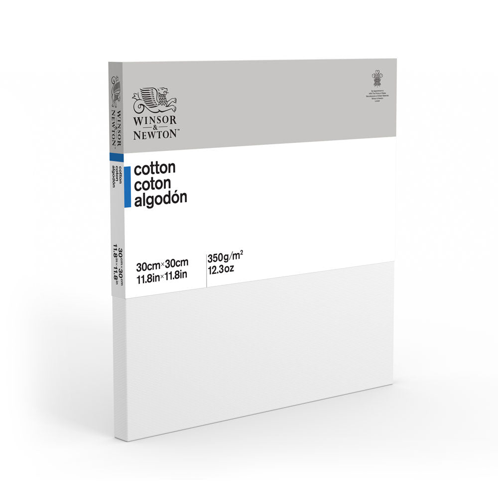 Winsor & Newton Classic Cotton Stretched Canvas — 30 x 30cm Pack of 6