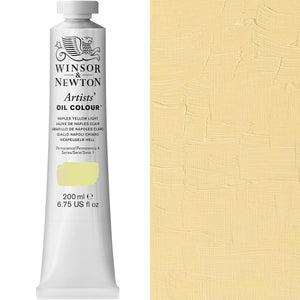 Winsor & Newton Artists' Oil Colour 200ml - Naples Yellow Light
