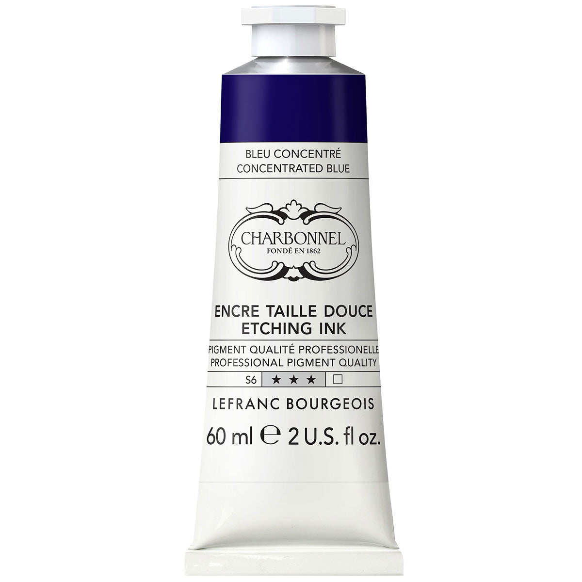 Charbonnel Etching Ink 60ml Concentrated Blue S6