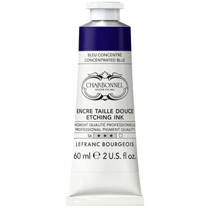 Charbonnel Etching Ink 60ml Concentrated Blue S6