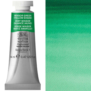 Winsor & Newton Professional Watercolour 14ml — Winsor Green Yellow