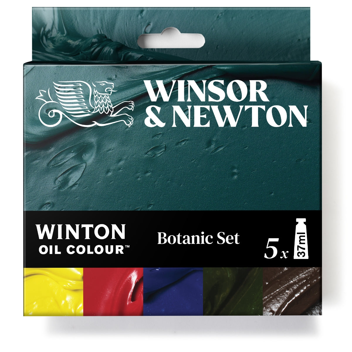 W&N Winton Oil Colour 5 x 37ml Tubes Botanic Set
