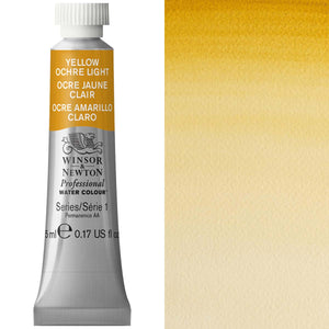 Winsor & Newton Professional Watercolour 5ml — Yellow Ochre Light