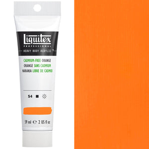 Liquitex Heavy Body Acrylic Cadmium-Free 59ml — Orange