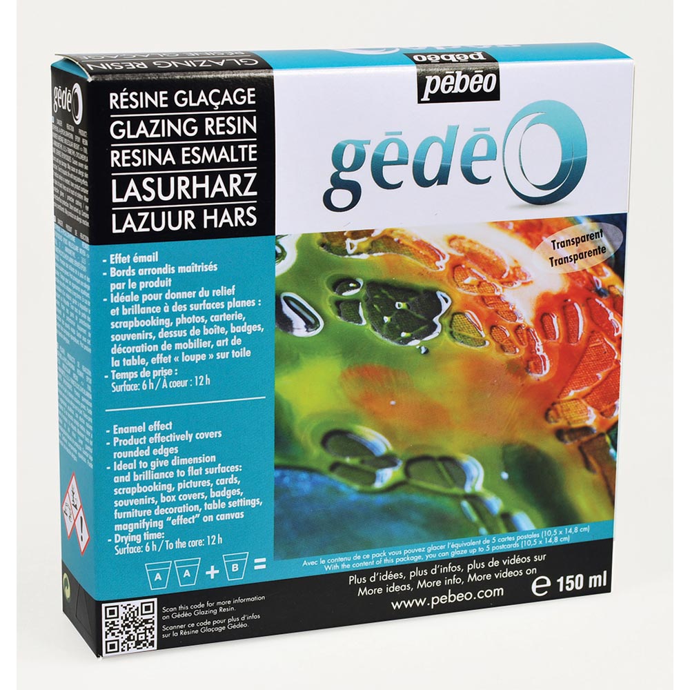 Pebeo Gedeo Kit Glazing Resin - 150Ml