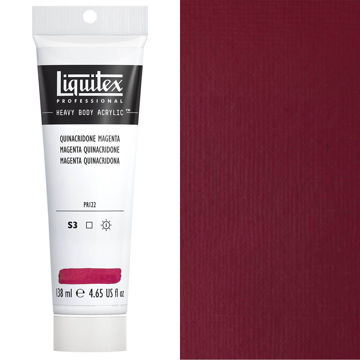 Liquitex Heavy Body Acrylic 138ml — Quinacridone Magenta