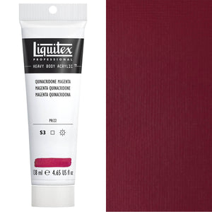 Liquitex Heavy Body Acrylic 138ml — Quinacridone Magenta