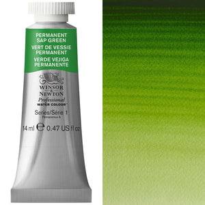 Winsor & Newton Professional Watercolour 14ml — Permanent Sap Green