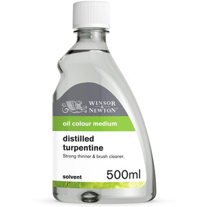 Winsor & Newton English Distilled Turpentine — 500ml