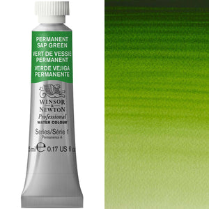Winsor & Newton Professional Watercolour 5ml — Permanent Sap Green