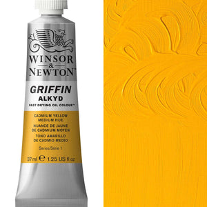 Winsor & Newton Griffin Alkyd Oil - Cadmium Yellow