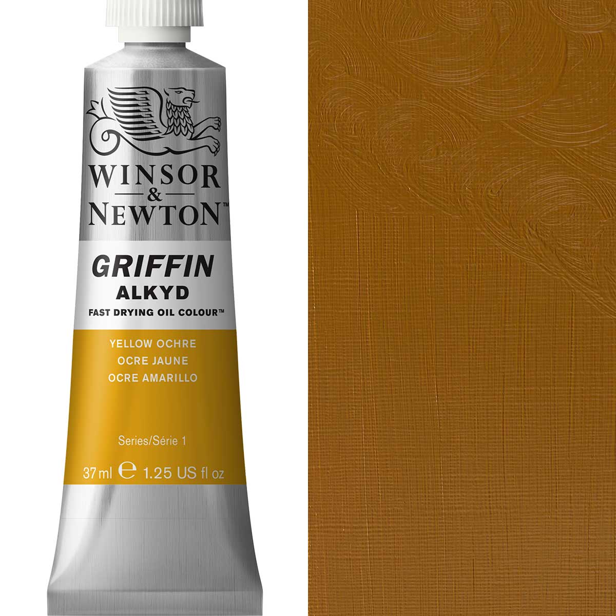 Winsor & Newton Griffin Alkyd Oil - Yellow Ochre