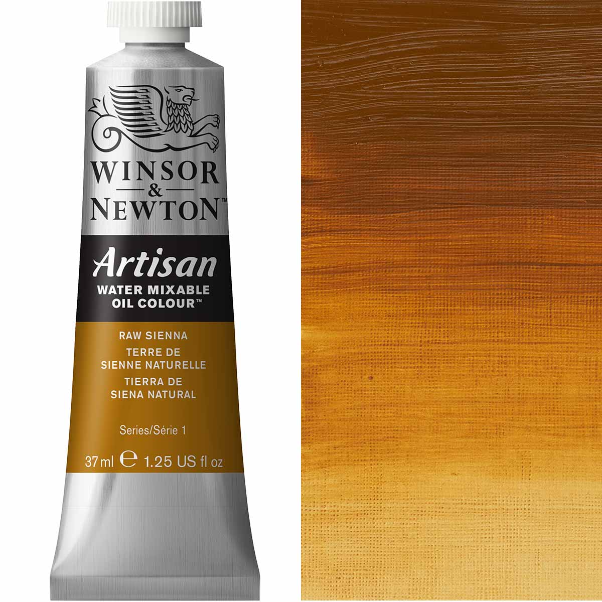 Winsor & Newton Artisan Water Mixable Oil 37ml - Raw Sienna