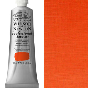Winsor & Newton Professional Acrylic 60ml - Pyrole Orange