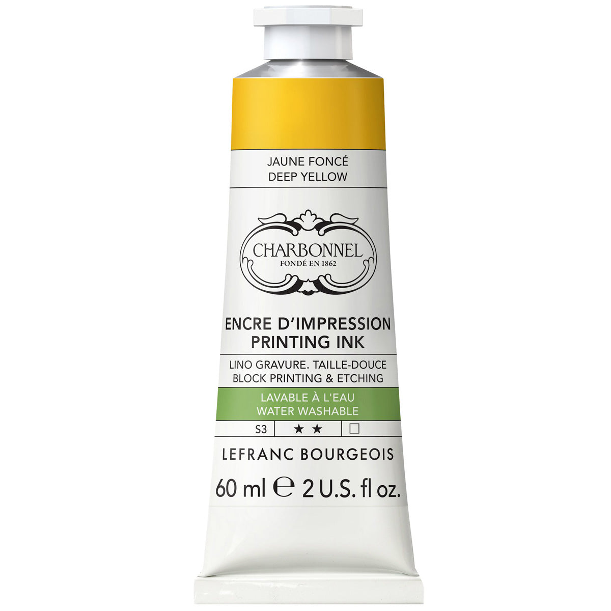 W&N Aquawash 60ml Deep Yellow Series 3