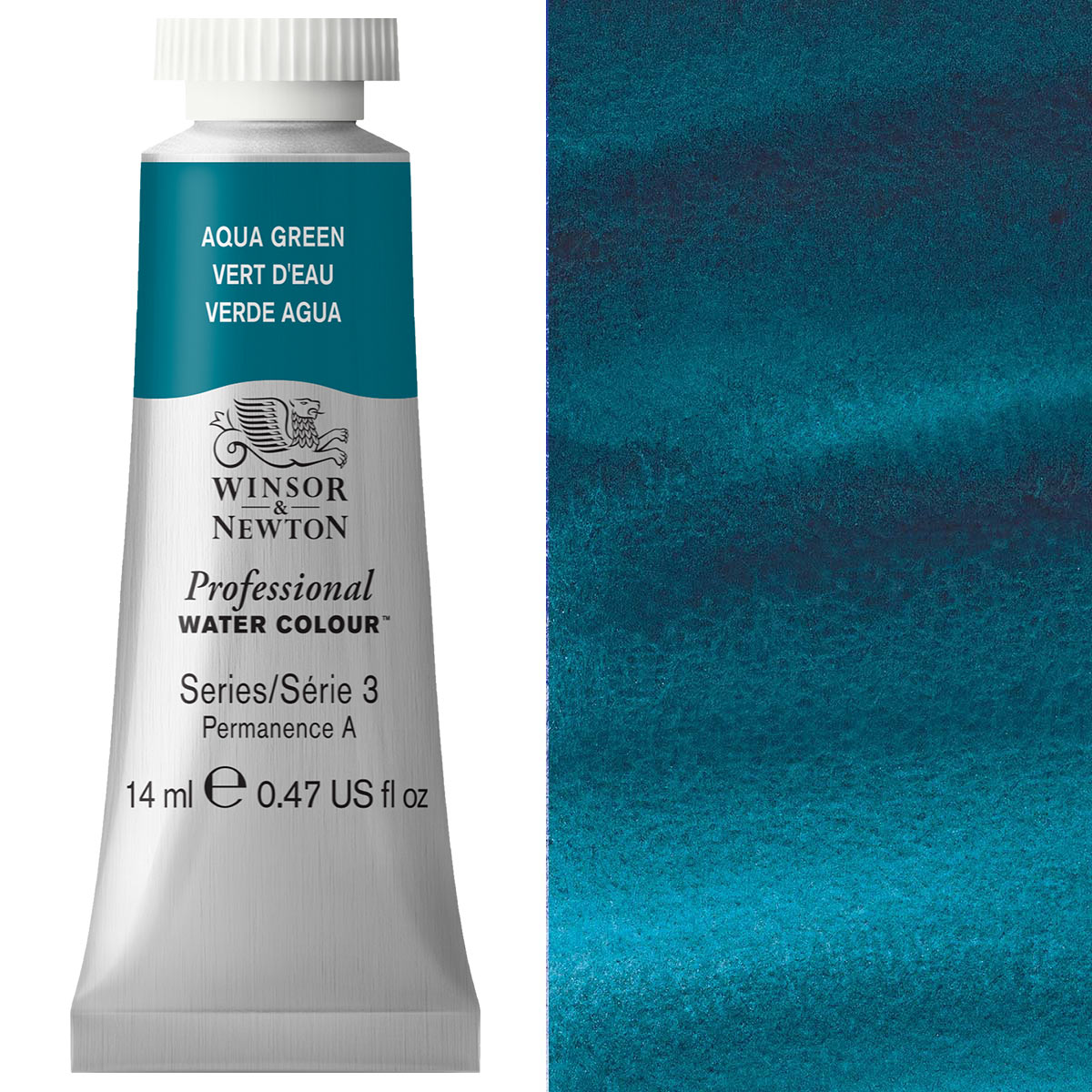 Winsor & Newton Professional Watercolour 14ml Tube — Aqua Green