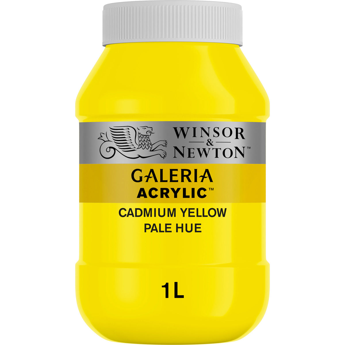Winsor & Newton Galeria Acrylic 1 Litre — Cadmium Yellow Pale Hue