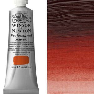 Winsor & Newton Professional Acrylic 60ml - Quinacridone Burnt Orange