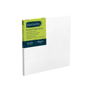 Elements Stretched Canvas — Standard Edge 16x16 Pack of 6