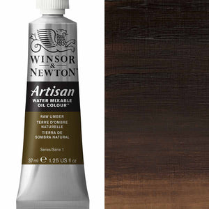 Winsor & Newton Artisan Water Mixable Oil 37ml - Raw Umber