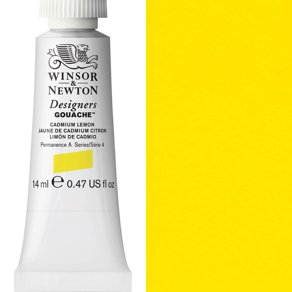 Winsor & Newton Designers' Gouache 14ml - Cadmium Lemon