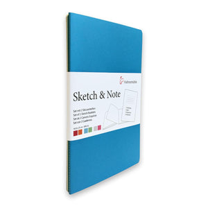 Hahnemuhle Sketch and Note Blue and Green A5 2-Pack