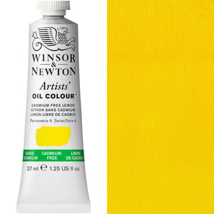 Winsor & Newton Artists' Oil Colour 37ml — Cadmium-Free Lemon