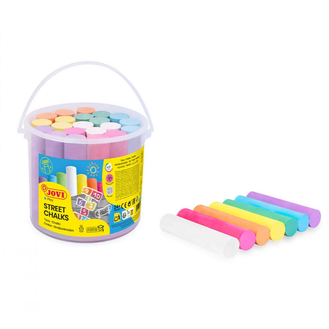 Jovi Street Chalks - Jumbo Pavement Chalks