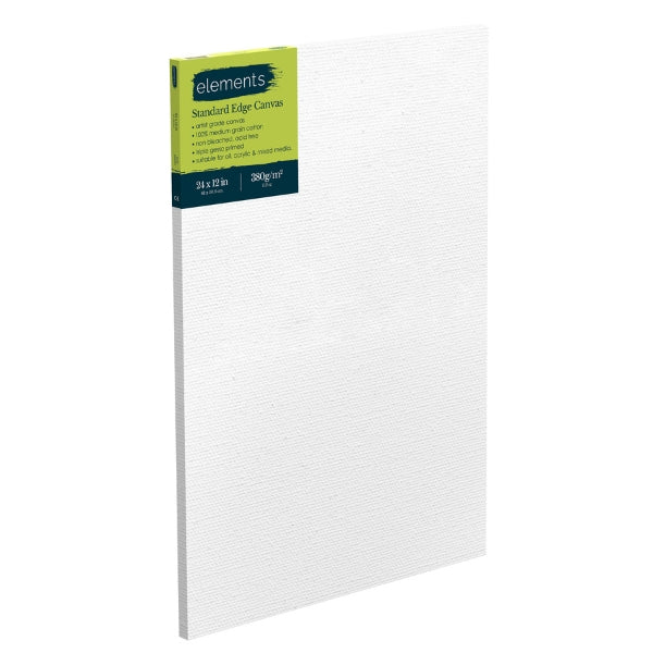 Elements Stretched Canvas — Standard Edge 24x12 Pack of 6