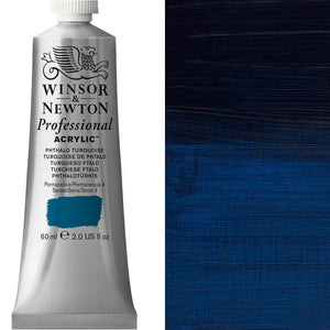 Winsor & Newton Professional Acrylic 60ml - Phthalo Turquoise