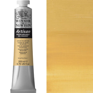 Winsor & Newton Artisan Water Mixable Oil 200ml — Naples Yellow