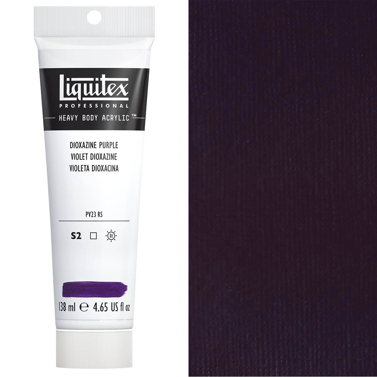 Liquitex Heavy Body Acrylic 138ml — Dioxazine Purple