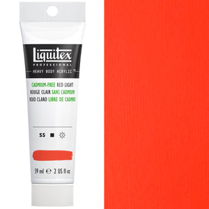 Liquitex Heavy Body Acrylic Cadmium-Free 59ml — Red Light