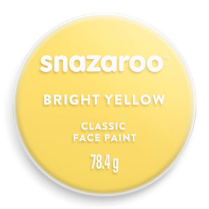 Snazaroo Classic 75ml Face Paint — Bright Yellow