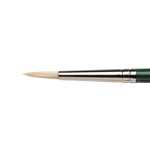 Winsor & Newton Winton Hog Oil Round Brush — Size 3