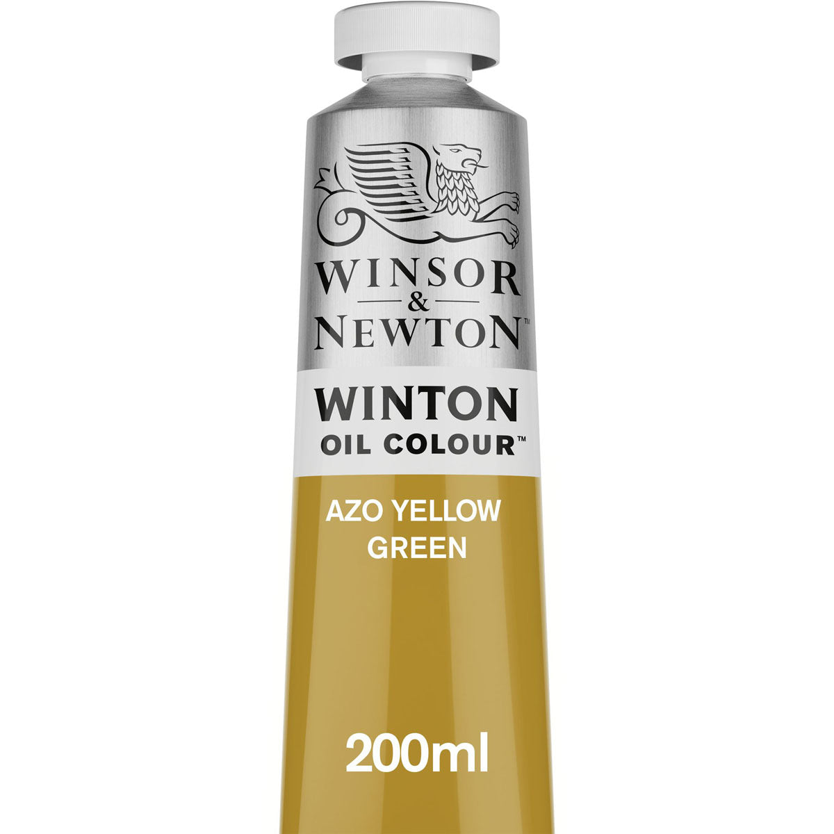 W&N Winton Oil Colour 200ml Azo Yellow Green