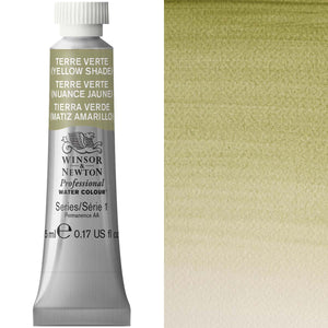 Winsor & Newton Professional Watercolour 5ml — Terre Verte Yellow Shade