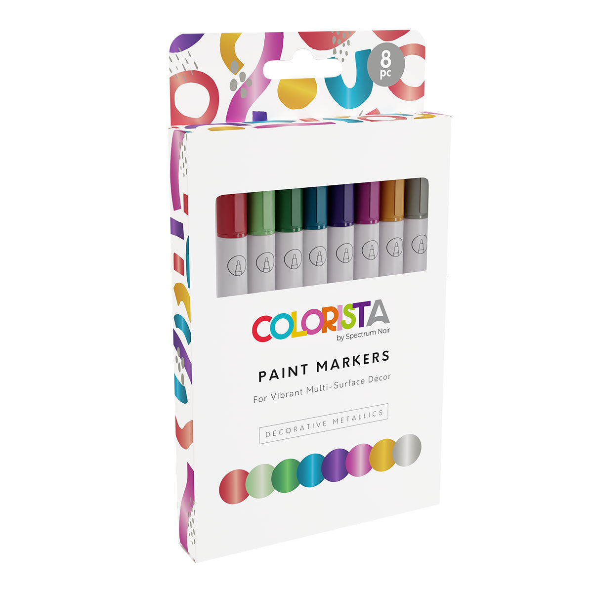 Colorista - Paint Marker - Decorative Metallics 8pc