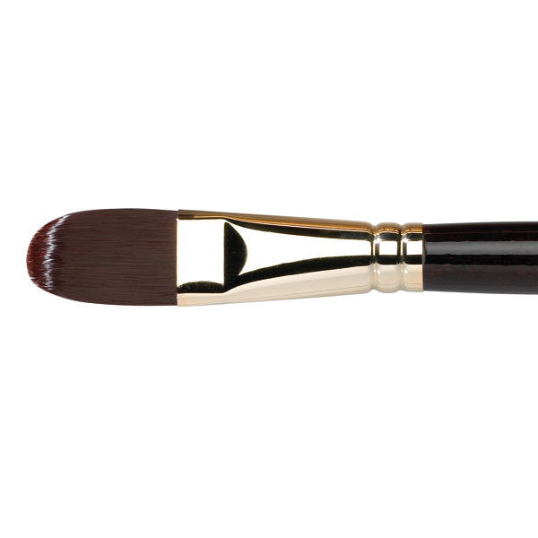 Winsor & Newton Galeria Acrylic Long Handle Filbert Brush — Size 22