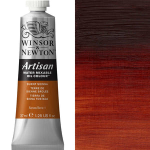 Winsor & Newton Artisan Water Mixable Oil 37ml - Burnt Sienna